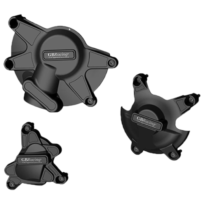 GBRacing engine cover protector complete set for Yamaha YZF-R1 2009–2014