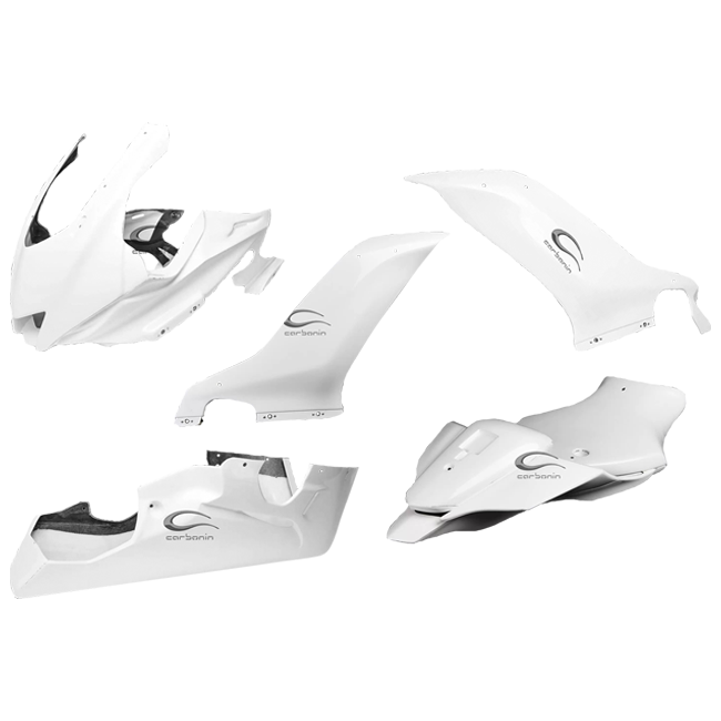 Carbonin Avio Fiber complete race fairing kit for Yamaha YZF-R6 RJ27 2017-2026