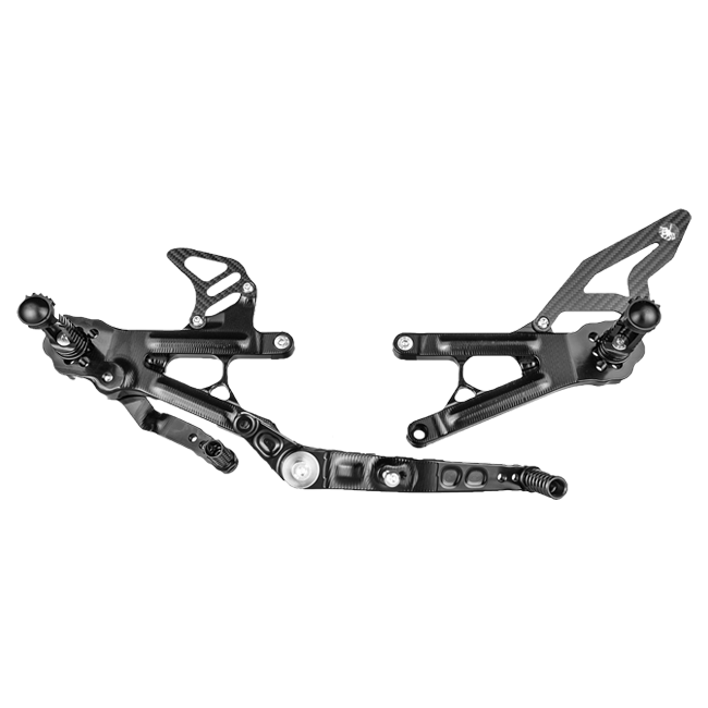 Spider Racing EVO rearset system for Yamaha YZF-R6 RJ27 CNC aluminium