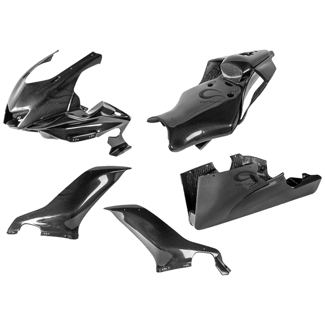 Carbonin complete carbon race fairing kit for Yamaha YZF-R6 RJ27 2017–2026