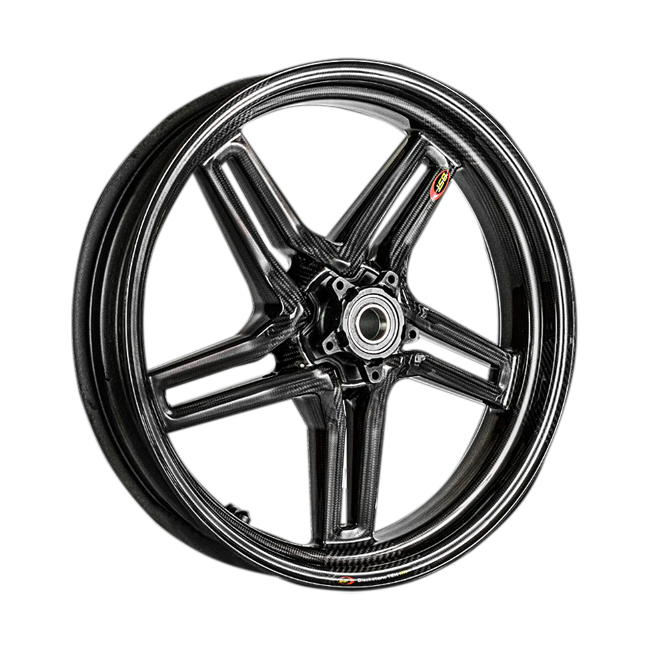 BST Rapid Tek carbon front wheel for Ducati Panigale V4 S R 2018–2024