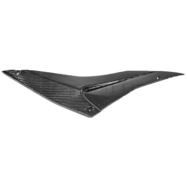AP Carbon Line 200g twill carbon lower right tank side panel for Aprilia RSV4 RR 1100 Factory 2021-2025