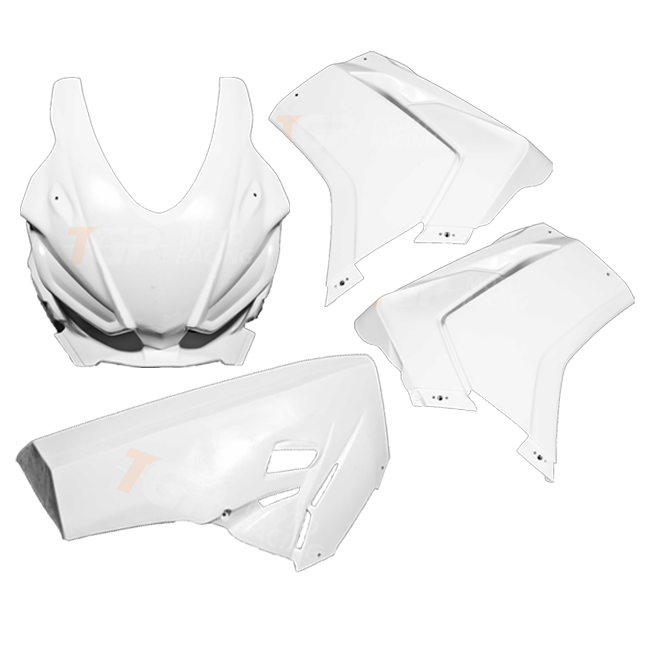 PlasticBike fibreglass front race fairing set for Aprilia RSV4 1100 Factory 2025–2026