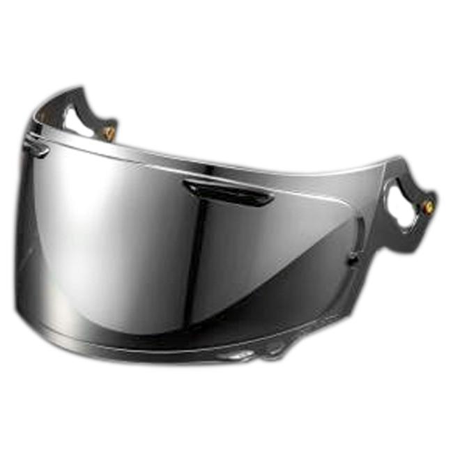 Arai VAS-V MV Shield replacement visor for RX-7V Evo in mirror silver finish