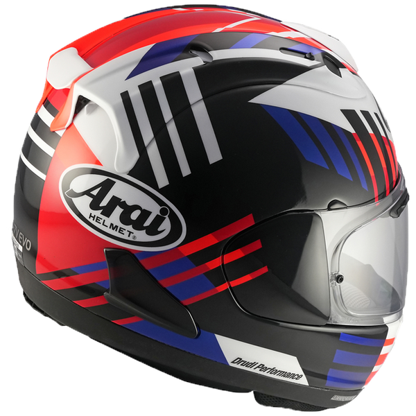 Arai RX-7V Evo full-face helmet in Jonathan Rea SB3 2025 Replica gloss livery