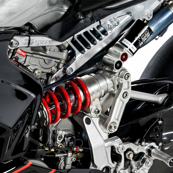 Spider Racing aluminium subframe for Ducati Panigale V2 955 2020-2024
