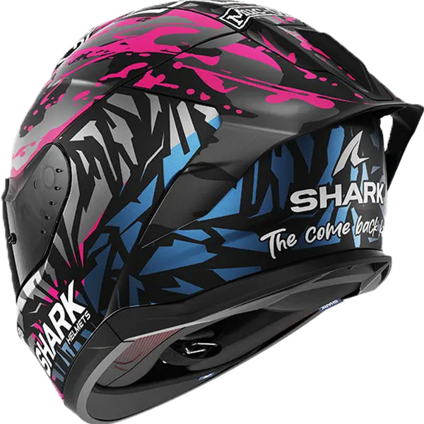 Shark Skwal Cup full-face helmet Scott Redding Replica 2025 matte blue purple HE6531