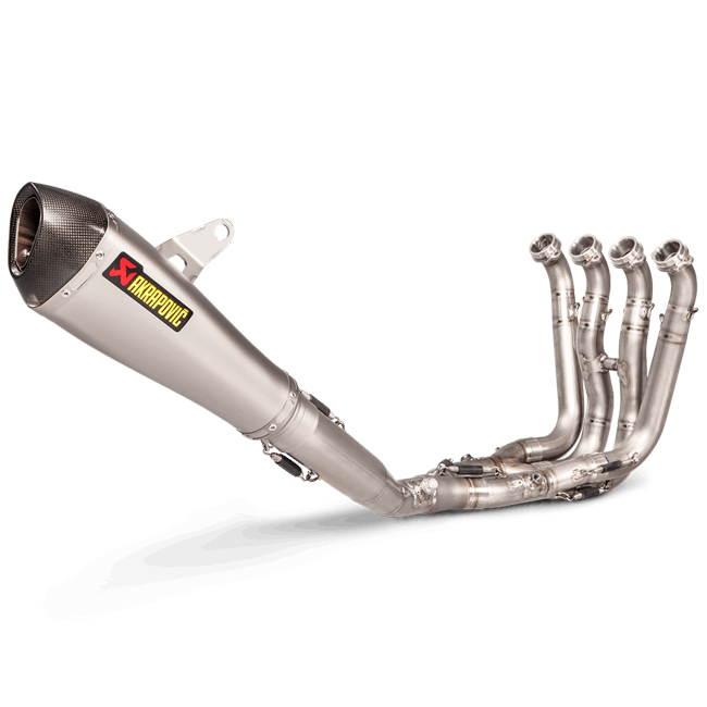 Akrapovic Racing Line stainless steel full exhaust system BMW S1000RR K46 titanium silencer carbon end-cap