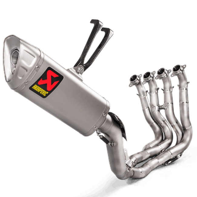 Akrapovic Racing Line stainless steel full exhaust system on Honda CBR 1000 RR SC77
