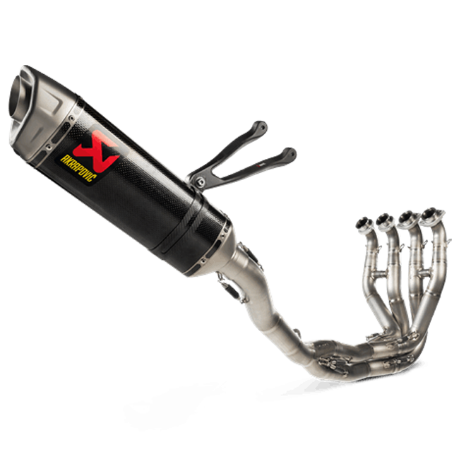 Akrapovic Evolution Line titanium full exhaust system Kawasaki ZX-10 R RR 2021-2025 S-K10E10-RC