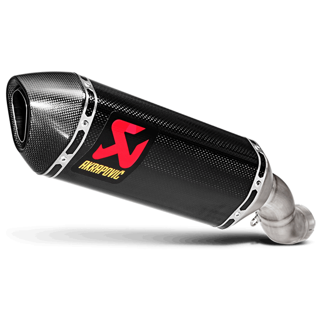 Akrapovic Slip-On Line carbon silencer on Kawasaki ZX-10R 2016-2020