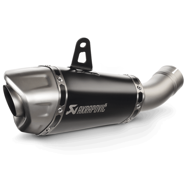 Akrapovic Slip-On Line titanium silencer Kawasaki ZX-10 R/RR 2021-2025 black powder-coated