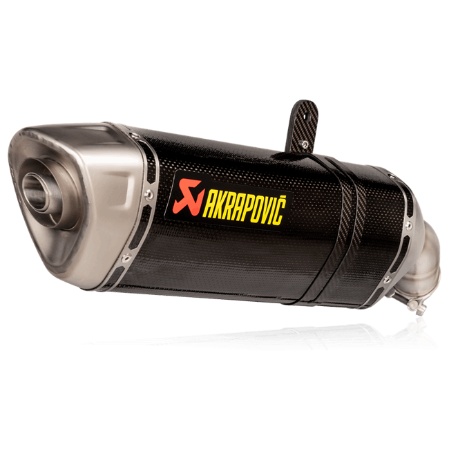 Akrapovic Slip-On Line Carbon silencer on Kawasaki ZX-4R 2023-2025 — part S-K4SO8-HRC