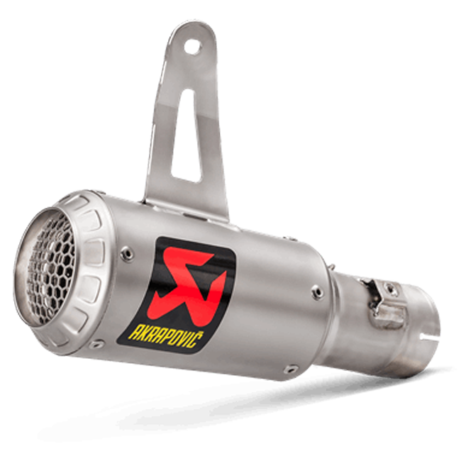 Akrapovic Slip-On Line titanium silencer on Suzuki GSX-R 1000 2017-2023