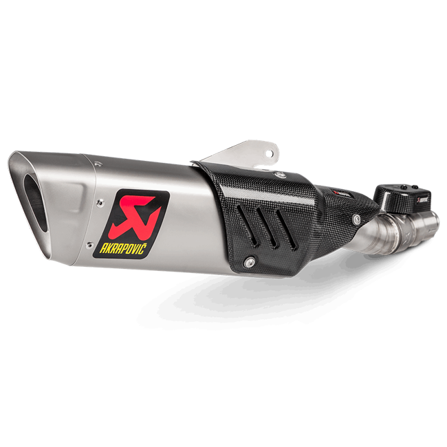 Akrapovic Slip-On Line titanium silencer for Yamaha YZF-R6 2008–2026, part S-Y6SO12-HAPT