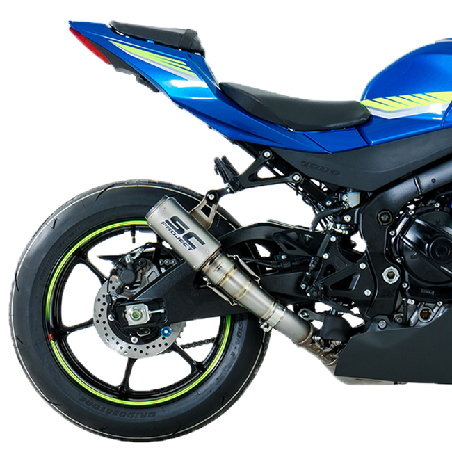 SC-Project CR-T slip-on silencer for Suzuki GSX-R 1000 2017-2023 S16A-T36