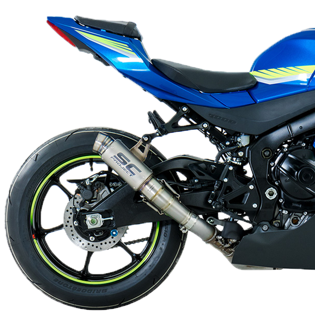 SC-Project GP70-R titanium slip-on silencer Suzuki GSX-R 1000 S16A-T70T