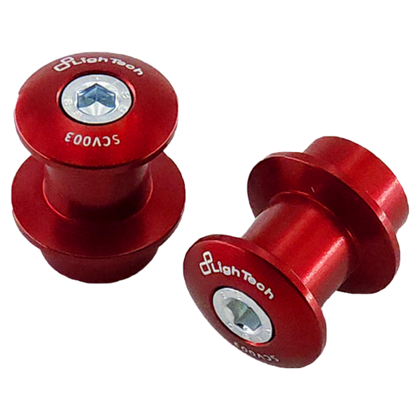 LighTech SCV003 CNC aluminium swingarm spools for Aprilia RS 660 in anodised colour options