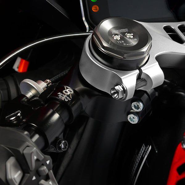 Bonamici Racing SM50B clip-on handlebars for Yamaha YZF-R9 2025-2026, anodised aluminium