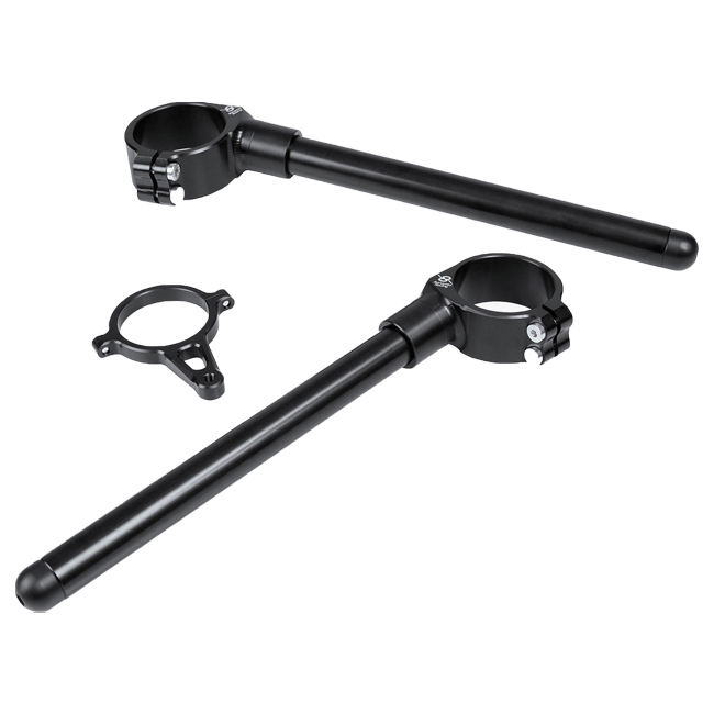 Bonamici Racing SM53PA clip-on handlebars for Ducati Panigale 1199/1299 CNC Ergal aluminium