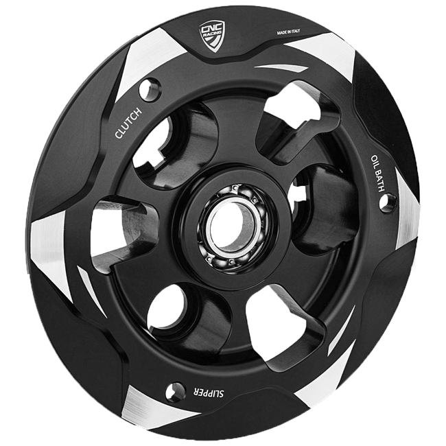 CNC Racing SP201S bi-colour anodised clutch pressure plate for Ducati Panigale V4