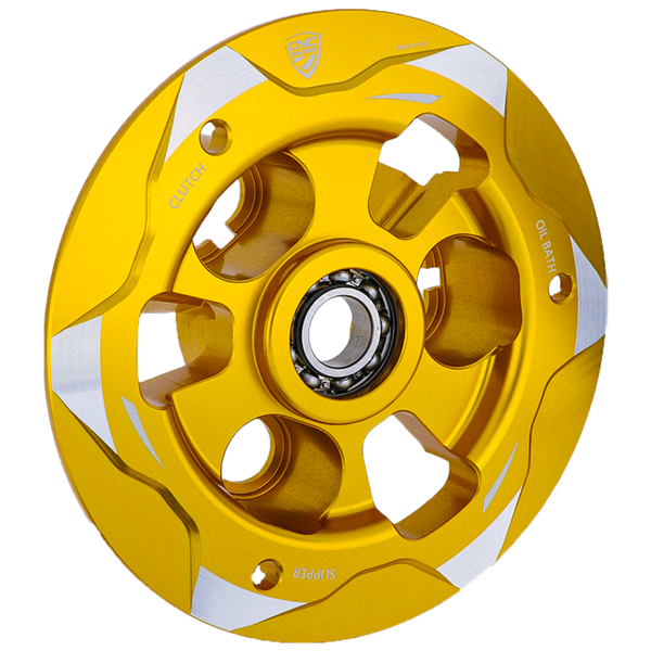 CNC Racing SP201S bi-colour anodised clutch pressure plate for Ducati Panigale V4