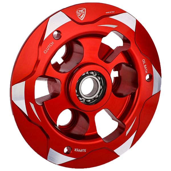 CNC Racing SP201S bi-colour anodised clutch pressure plate for Ducati Panigale V4