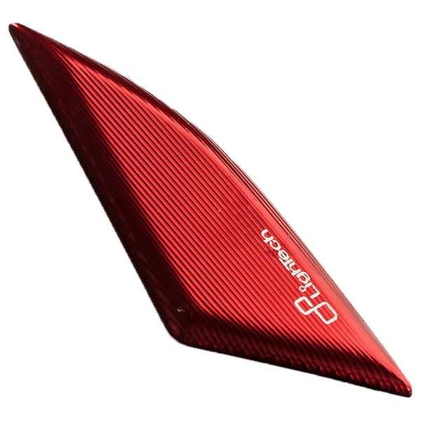 LighTech SPE123 anodised aluminium mirror caps for Ducati Panigale V2 955