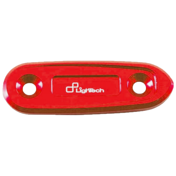 LighTech CNC aluminium mirror caps for Yamaha YZF-R3 2019-2025 in anodised finish SPE126