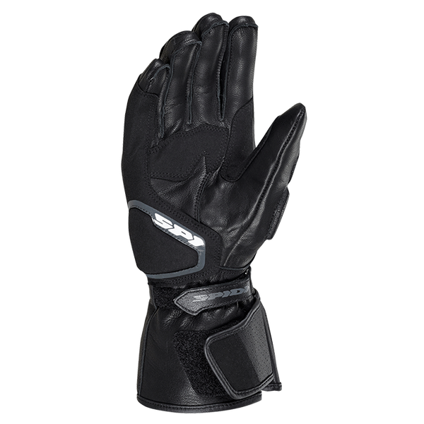 Spidi STR-6 sport motorcycle leather gloves for women in black