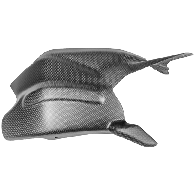 PlasticBike carbon swingarm cover for Ducati Panigale V2 955 2020-2024