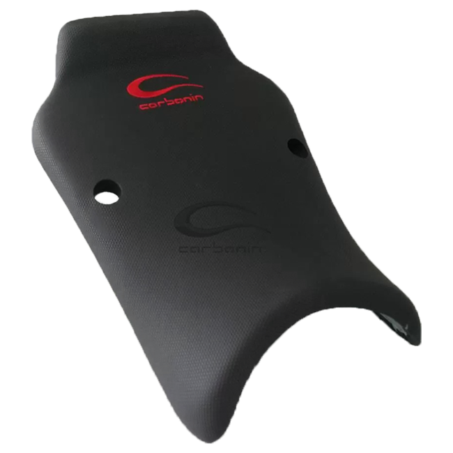 Carbonin STD seat for BMW S1000RR K67 2019-2022 with Neoprex cover and Avio Fiber base