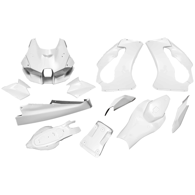 Carbonin Avio Fiber complete fairing kit for Kawasaki ZX-10 R/RR 2021-2026
