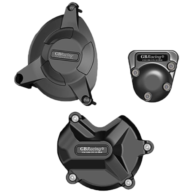 GBRacing engine cover protector complete set for BMW S1000RR K46 2009–2016