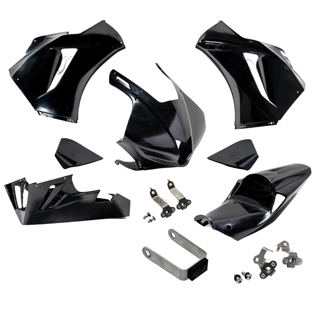 Carbonin Kompletter Carbon-Rennverkleidungssatz – Honda CBR 600 RR (2024-2026)