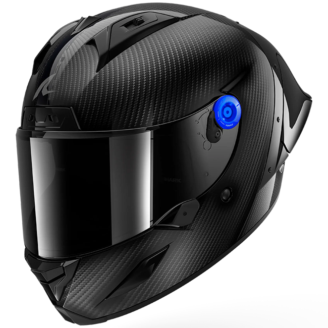 Shark Aeron GP FIM 2 full-face racing helmet in carbon glossy finish