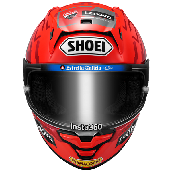 Shoei X-SPR PRO helmet Marc Márquez M.Marquez93 TC-1 Replica 2025 gloss red black white