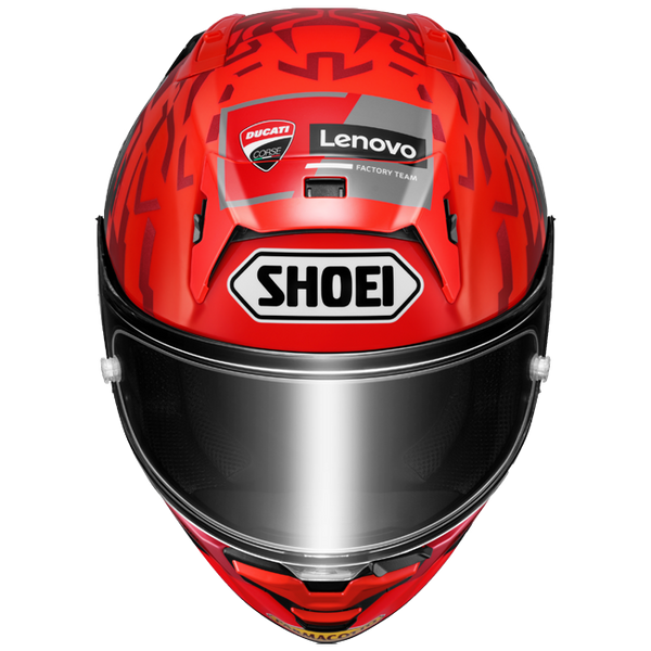 Shoei X-SPR PRO helmet Marc Márquez M.Marquez93 TC-1 Replica 2025 gloss red black white
