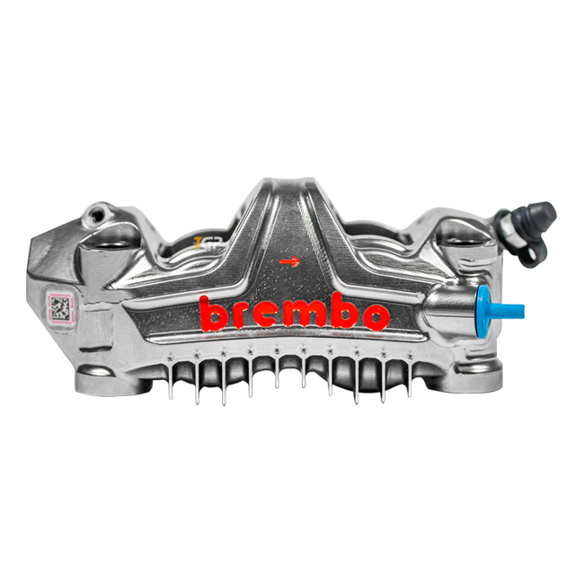 Brembo Racing Moto2 2024 P4/34-38 monoblock right brake caliper 108mm XC1FV11 nickel-plated