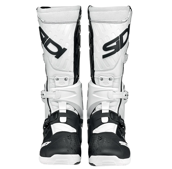Sidi Crossair Motorcycle Boots White/Black 104 – MX & Enduro Boot