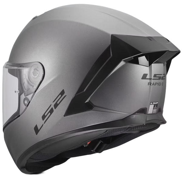 LS2 FF820 Rapid III Helmet – Solid Matt Titanium