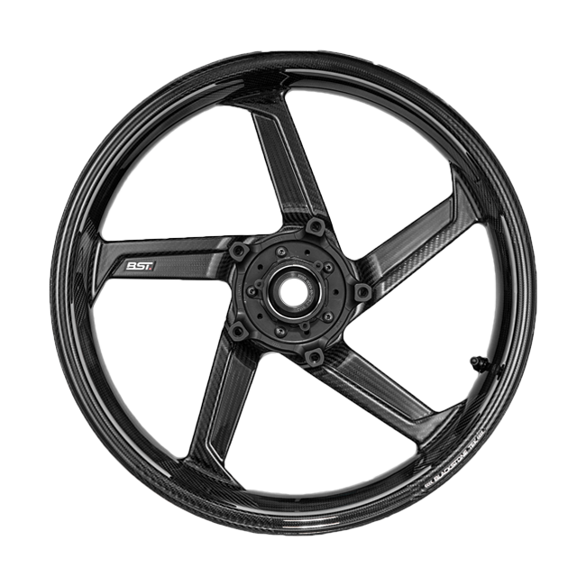 BST STAR TEK carbon front wheel for Ducati Panigale V4 S R 2025 2026