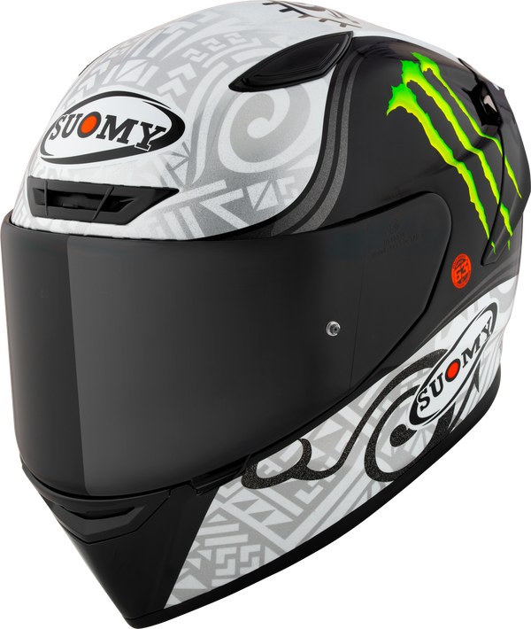 Suomy Track-1 full-face helmet in Francesco Pecco Bagnaia Winter Test 2023 Replica matte livery