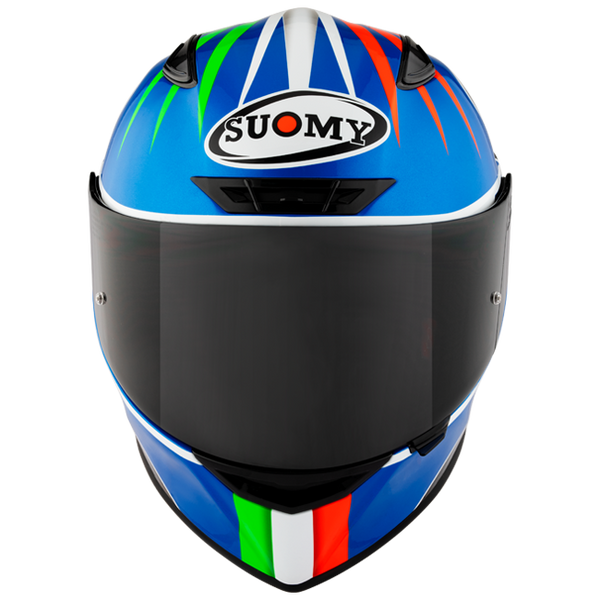 Suomy Track-1 full-face helmet in Francesco Pecco Bagnaia Mugello 2022 Replica livery