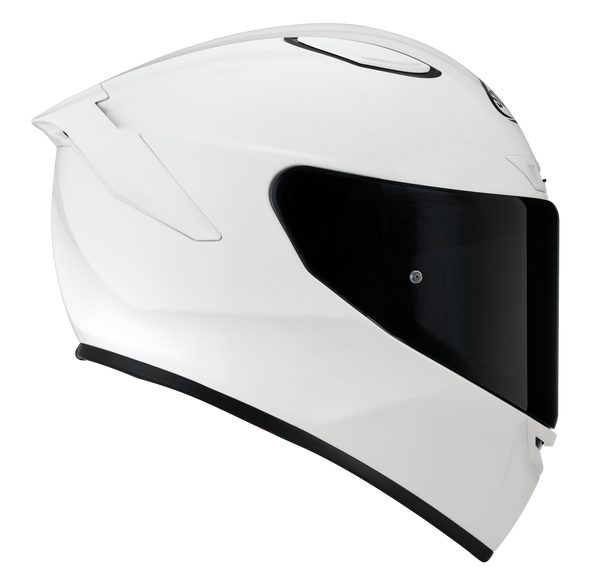 Suomy Track-1 full-face helmet in gloss white, part K6T100W3