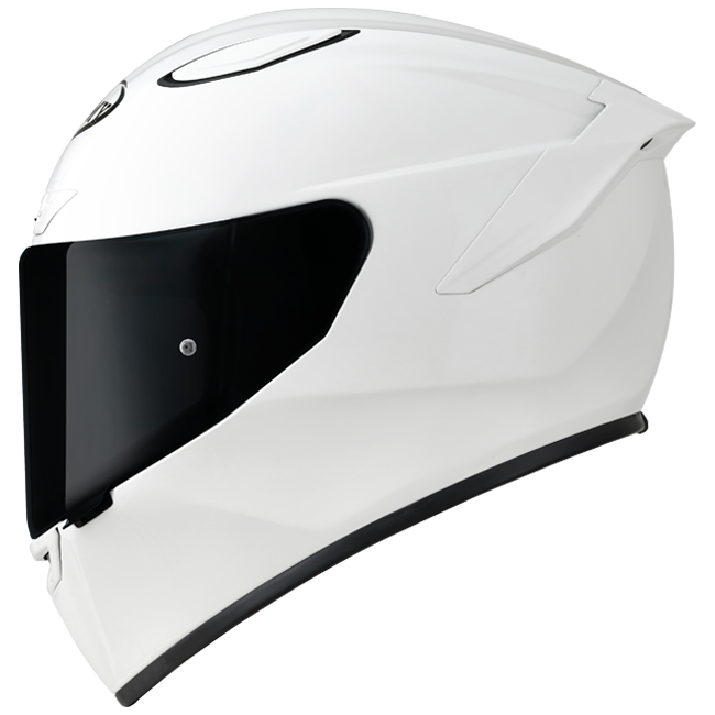Suomy Track-1 full-face helmet in gloss white, part K6T100W3
