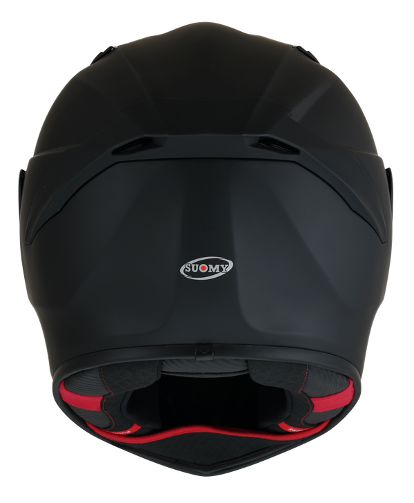 Suomy Track-1 full-face helmet in matte black — K6T100X6