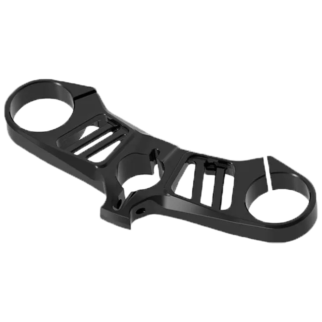 LighTech top yoke TCABM001NER black CNC aluminium BMW S1000RR K67