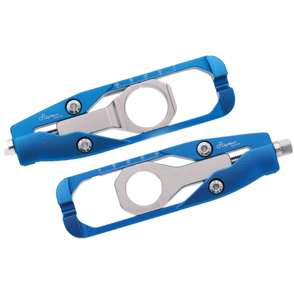 LighTech TEYA010 chain tensioner for Yamaha R9 2025 in anodised aluminium
