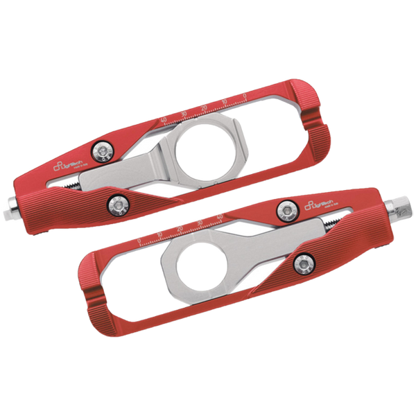 LighTech TEYA010 chain tensioner for Yamaha R9 2025 in anodised aluminium